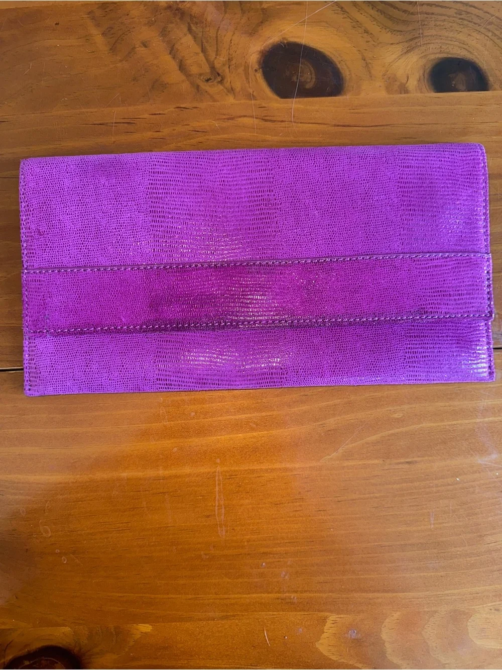 Banana Republic Leather Envelope Clutch